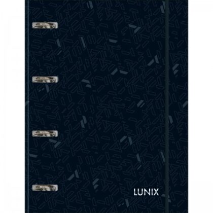 CADERNO ARGOLADO CARTONADO UNIVERSITÁRIO COM ELÁSTICO LUNIX  80 Folhas TILIBRA