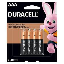 PILHA ALCALINA PALITO AAA 1,5V C/8 DURACELL